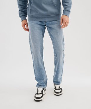 Jean coupe Regular légèrement délavé homme vue1 - GEMO 4G HOMME - GEMO