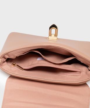 Sac besace compact et moelleux femme vue3 - GEMO (ACCESS) - GEMO