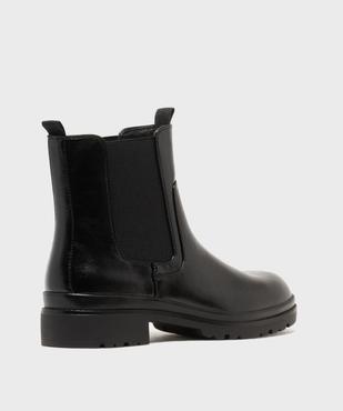 Boots Chelsea à semelle crantée femme - 5 Miles vue4 - 5 MILES - GEMO