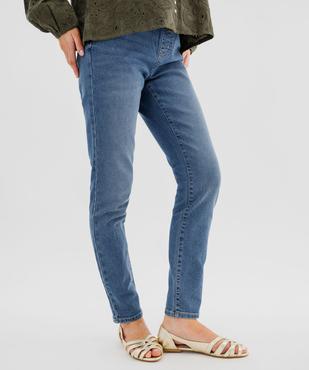 Jegging délavé taille normale femme vue2 - GEMO(FEMME PAP) - GEMO