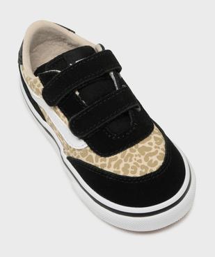Baskets Brooklyn LS V à scratch à motif léopard fille - Vans  vue5 - VANS - GEMO
