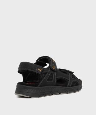 Sandales look sportif à scratch homme - Redlife vue4 - RELIFE - GEMO