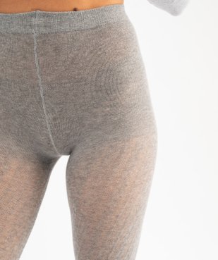 Collants épais fantaisie femme vue2 - GEMO(HOMWR FEM) - GEMO