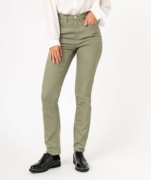Pantalon coupe Regular taille normale femme vue1 - GEMO 4G FEMME - GEMO