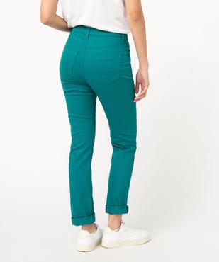Pantalon coupe Regular taille normale femme vue3 - GEMO 4G FEMME - GEMO