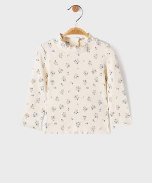 Ensemble 2 pièces robe + tee-shirt manches longues bébé fille vue2 - GEMO(BEBE DEBT) - GEMO