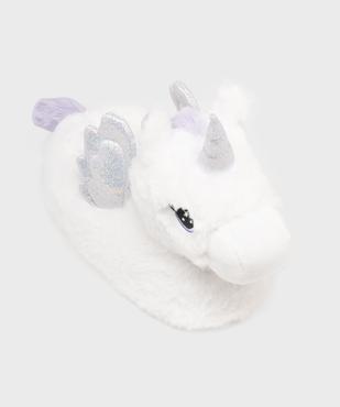 Chaussons 3D en forme de licorne avec paillettes fille vue5 - GEMO (ENFANT) - GEMO