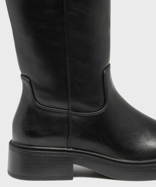 Bottes cavalières avec épaisse semelle femme - Follow Me vue6 - FOLLOW ME - GEMO