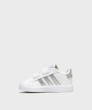 Baskets basses Grand Court 2.0 bébé fille - Adidas vue3 - ADIDAS - GEMO