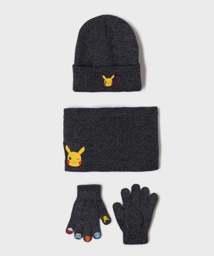 Ensemble de 3 accessoires hiver garçon - Pokemon vue1 - POKEMON - GEMO