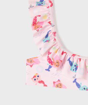 Maillot de bain 2 pièces à motifs sirène fille - Gabby’s Dollhouse vue2 - GABBY - GEMO