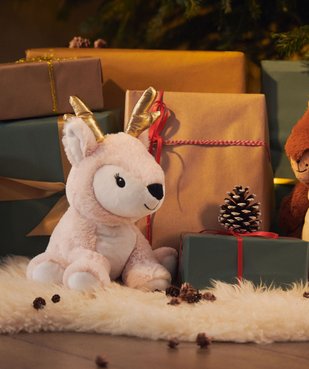 Peluche bouillotte renne à chauffer au micro-ondes vue4 - GEMO (ACCESS) - GEMO