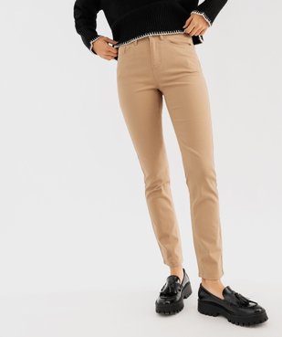 Pantalon coupe Regular taille normale femme vue6 - GEMO 4G FEMME - GEMO