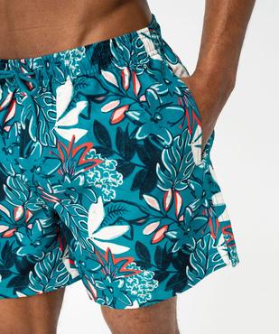 Short de bain imprimé tropical homme vue5 - GEMO 4G HOMME - GEMO