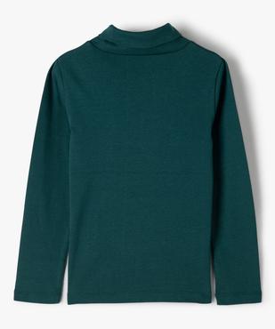 Tee-shirt garçon imprimé à manches longues et col roulé vue3 - GEMO (ENFANT) - GEMO