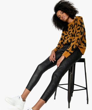 Legging femme aspect python vue5 - GEMO(FEMME PAP) - GEMO