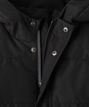 Blouson déperlant à capuche doublé polaire garçon vue3 - GEMO 4G GARCON - GEMO