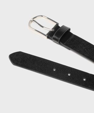 Ceinture vernie texturée femme vue2 - GEMO (ACCESS) - GEMO