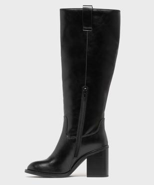 Bottes cavalières à talon haut femme vue3 - FOLLOW ME - GEMO