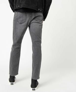 Jean homme coupe Tapered 5 poches vue3 - GEMO (HOMME) - GEMO