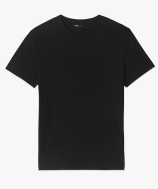 Tee-shirt à manches courtes et col rond homme vue5 - GEMO 4G HOMME - GEMO