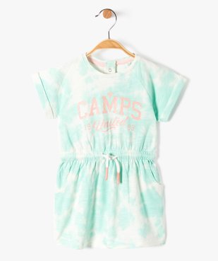 Robe bébé fille en maille tie and dye - Camps United vue1 - CAMPS UNITED - GEMO