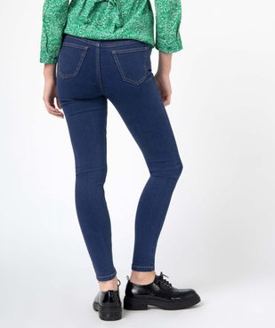 Jean de grossesse coupe Skinny avec bandeau bas vue3 - GEMO (MATER) - GEMO
