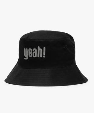 Chapeau garçon forme bob avec message vue1 - GEMO (JUNIOR) - GEMO
