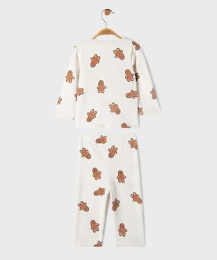 Pyjama 2 pièces Noël bébé vue3 - GEMO 4G BEBE - GEMO