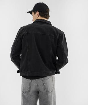 Veste en jean homme vue3 - GEMO 4G HOMME - GEMO
