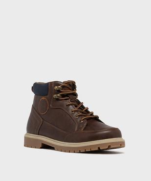 Chaussures montantes avec semelle crantée garçon - Buggy vue2 - BUGGY - GEMO