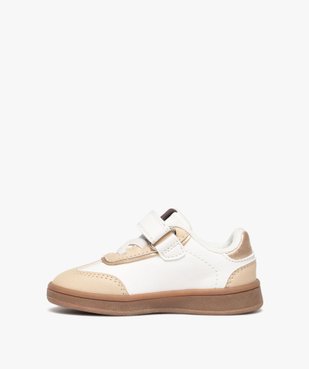 Baskets fille à scratch tricolores style rétro vue5 - LOVELY WINGS GEMO FOR GOOD - GEMO