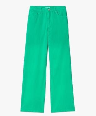 Jean femme coupe large taille haute vue4 - GEMO(FEMME PAP) - GEMO