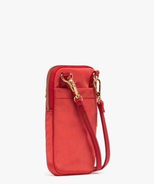 Pochette à bandoulière amovible femme vue2 - GEMO 4G FEMME - GEMO