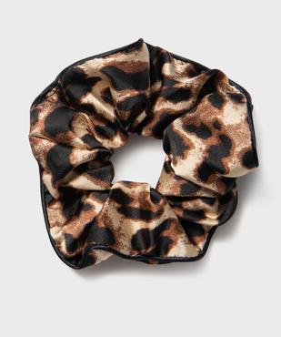 Chouchou cheveux en satin léopard femme vue1 - GEMO (ACCESS) - GEMO
