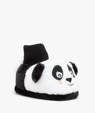 Chaussons fille 3D panda avec col chaussette vue1 - GEMO (ENFANT) - GEMO