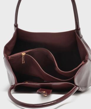 Sac cabas porté épaule femme vue3 - GEMO (ACCESS) - GEMO