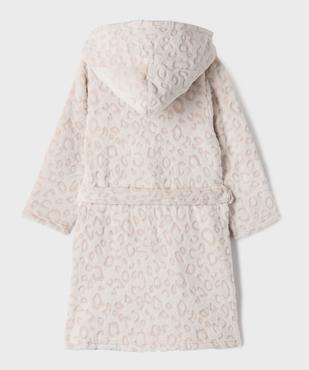 Robe de chambre chaude texturée fille vue3 - GEMO (ENFANT) - GEMO