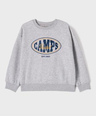 Sweat avec inscription brodée garçon - Camps United vue1 - CAMPS - GEMO