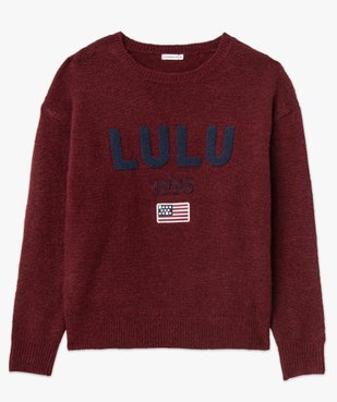 Pull avec broderie poitrine femme - LuluCastagnette vue4 - LULUCASTAGNETTE - GEMO