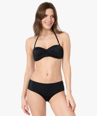 Haut de maillot de bain femme bandeau à bretelles amovibles vue5 - GEMO (PLAGE) - GEMO