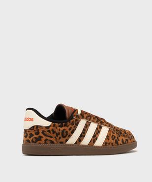 Baskets Breaknet Sleek motif léopard femme - Adidas  vue4 - ADIDAS - GEMO