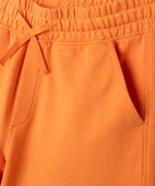 Bermuda en maille à taille élastiquée garçon vue2 - GEMO (JUNIOR) - GEMO
