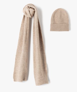 Ensemble femme 2 pièces (écharpe + bonnet) vue1 - GEMO (ACCESS) - GEMO