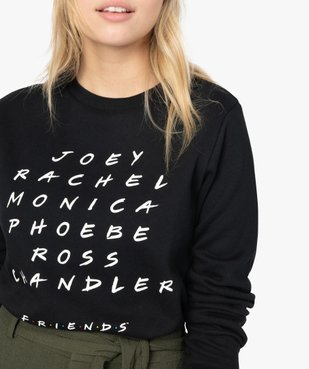 Sweat femme molletonné imprimé fantaisie vue2 - FOLLOW ME - GEMO