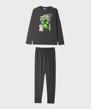 Pyjama long coton garçon - MINECRAFT vue1 - MINECRAFT - GEMO