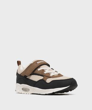 Baskets en mesh à lacets élastiques et scratch garçon - Redskins vue2 - REDSKINS - GEMO