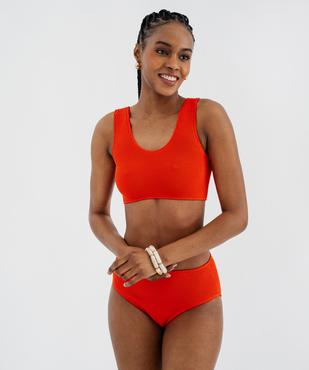 Brassière de bain extensible taille unique femme vue4 - GEMO (PLAGE) - GEMO