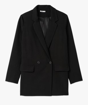 Veste blazer fermeture croisée femme vue4 - GEMO(FEMME PAP) - GEMO