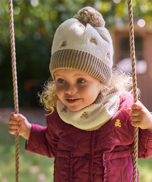 Ensemble bonnet et tour de cou bébé - LuluCastagnette vue1 - LULU CASTAGNETT - GEMO